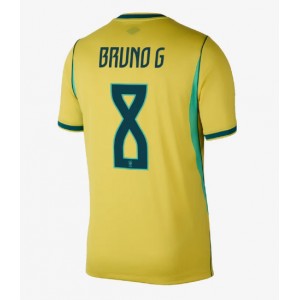 Brasilia Bruno Guimaraes #8 Jalkapallovaatteet Kotipaita MM-kisat 2026 Lyhythihainen